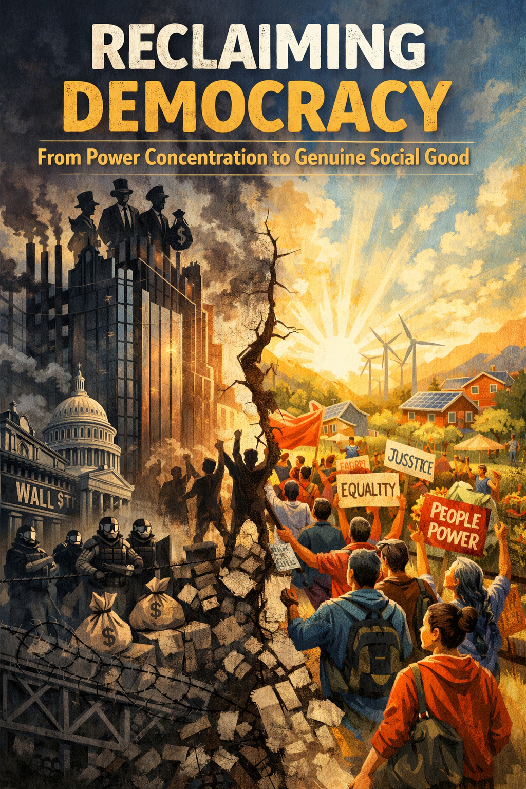 Reclaiming Democracy: From Power Concentration to Genuine Social Good