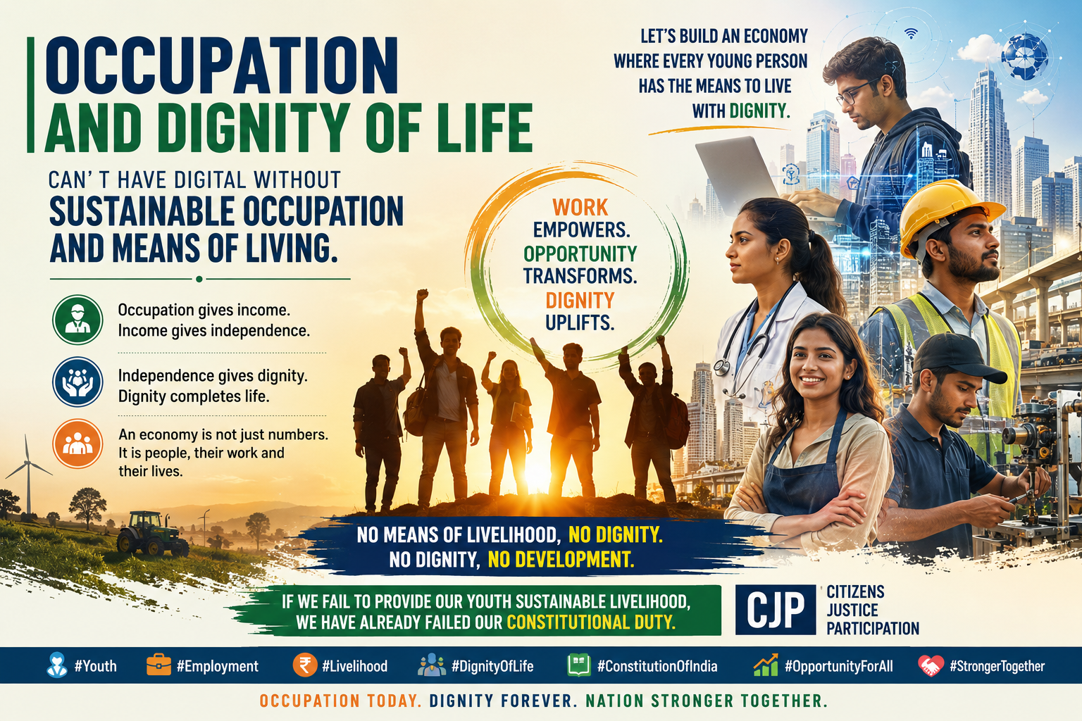 Dignity and the Missing Occupation