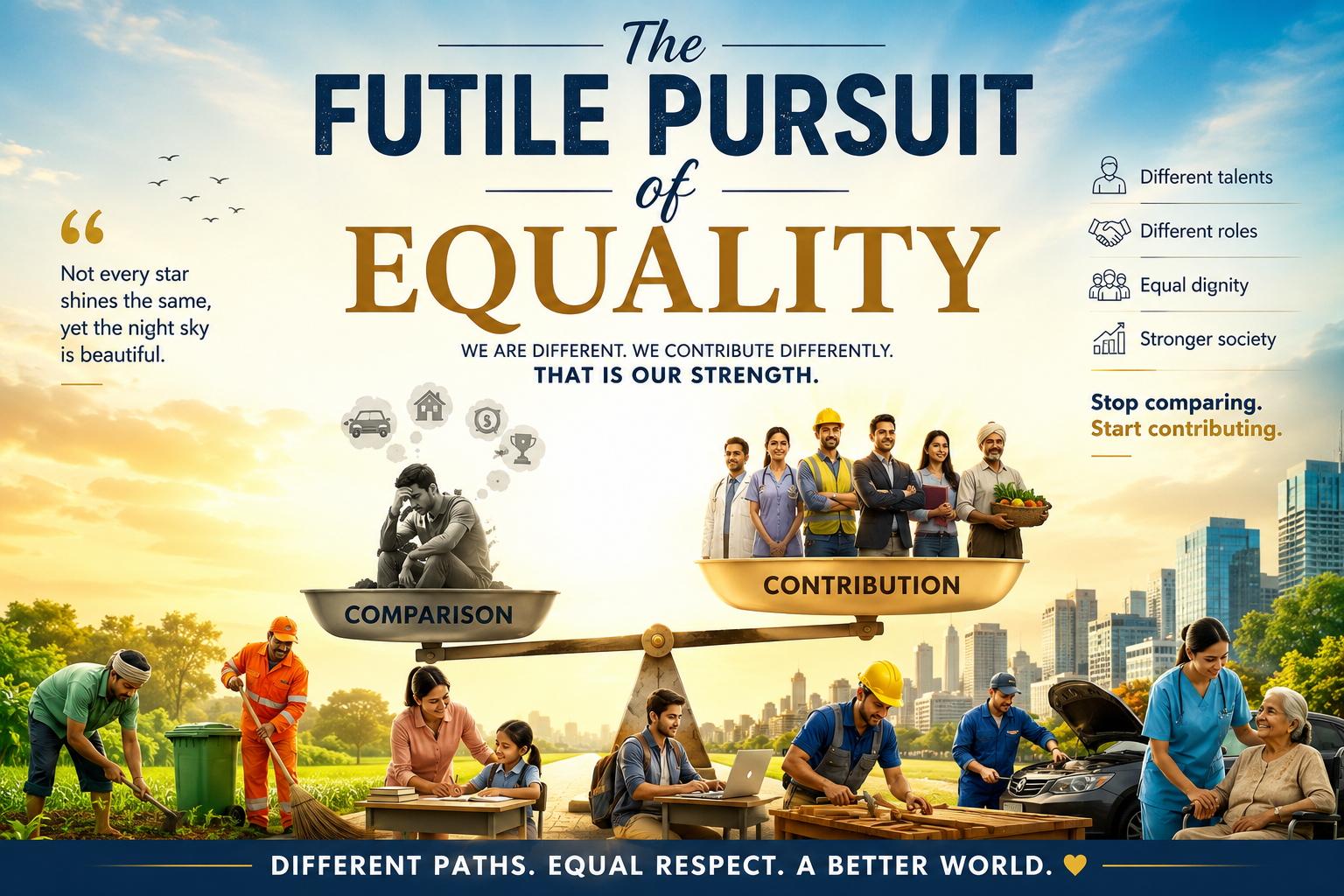 The Futile Pursuit of Equality
