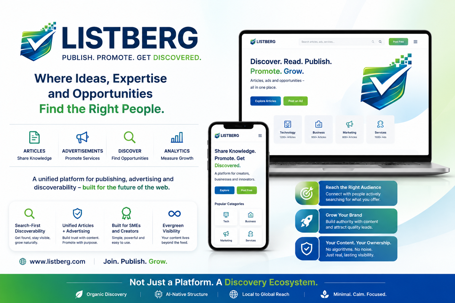 Why Listberg.com Exists in an Internet Dominated by Algorithms and Feeds