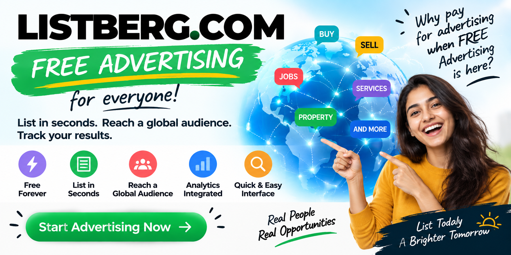 Listberg.com: Free Advertising for Everyone
