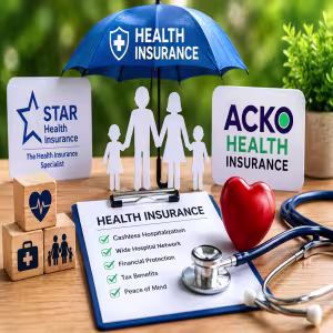 Health Insurance in India - Star Health vs Acko Health
