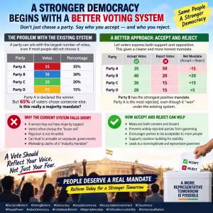 Rethinking the Meaning of a Majority: Need for Voting Reforms